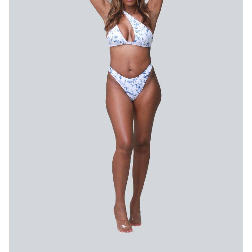 NEW PORSHIA BY PORSHIA BANKS gabrielle bikini set in white